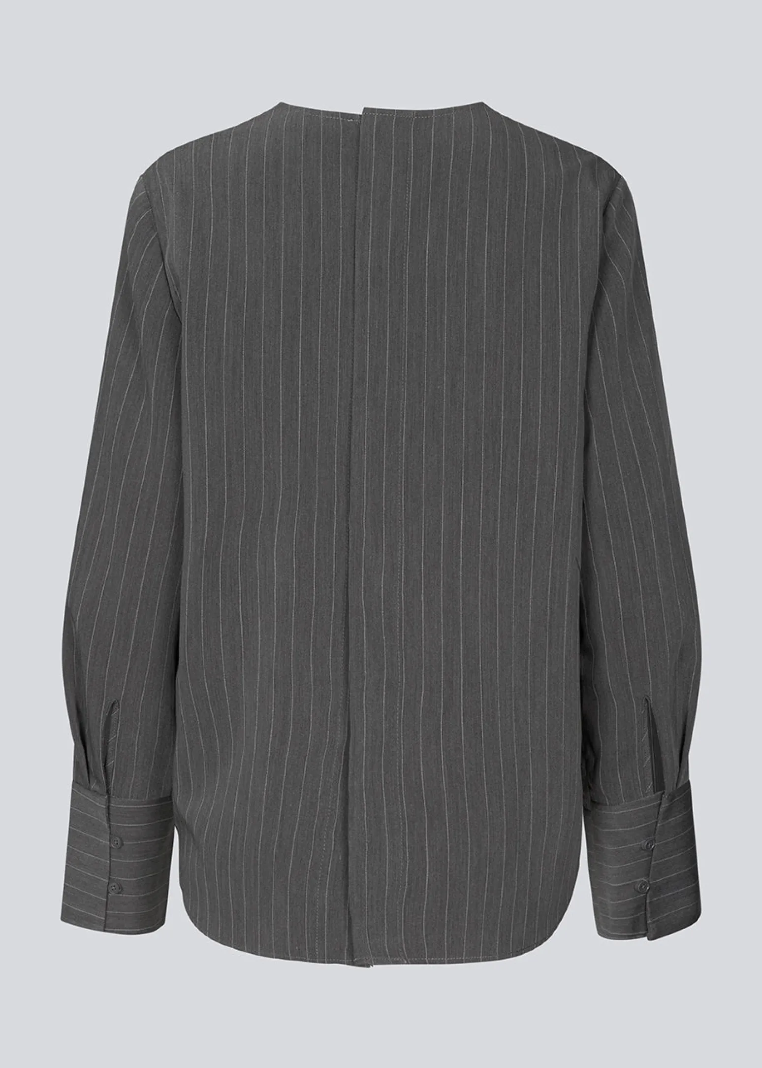 Modström KemmaMD top - Grey Pinstripe< Toppe