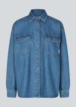 Modström KenaMD shirt - Medium Blue< Denim|Skjorter