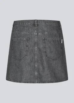 Modström KenaMD short skirt - Vintage Grey< Nederdele|Denim