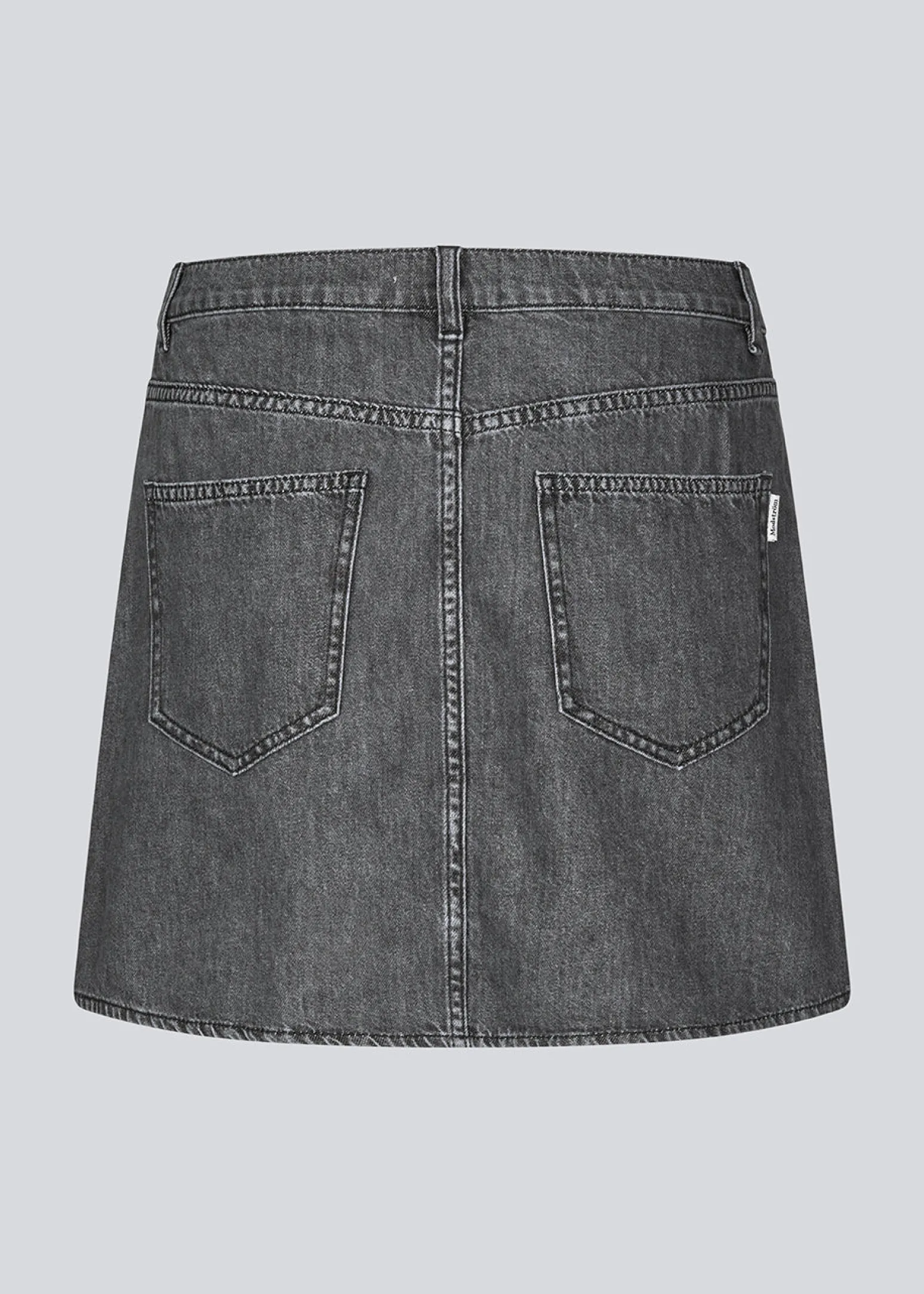Modström KenaMD short skirt - Vintage Grey< Nederdele|Denim