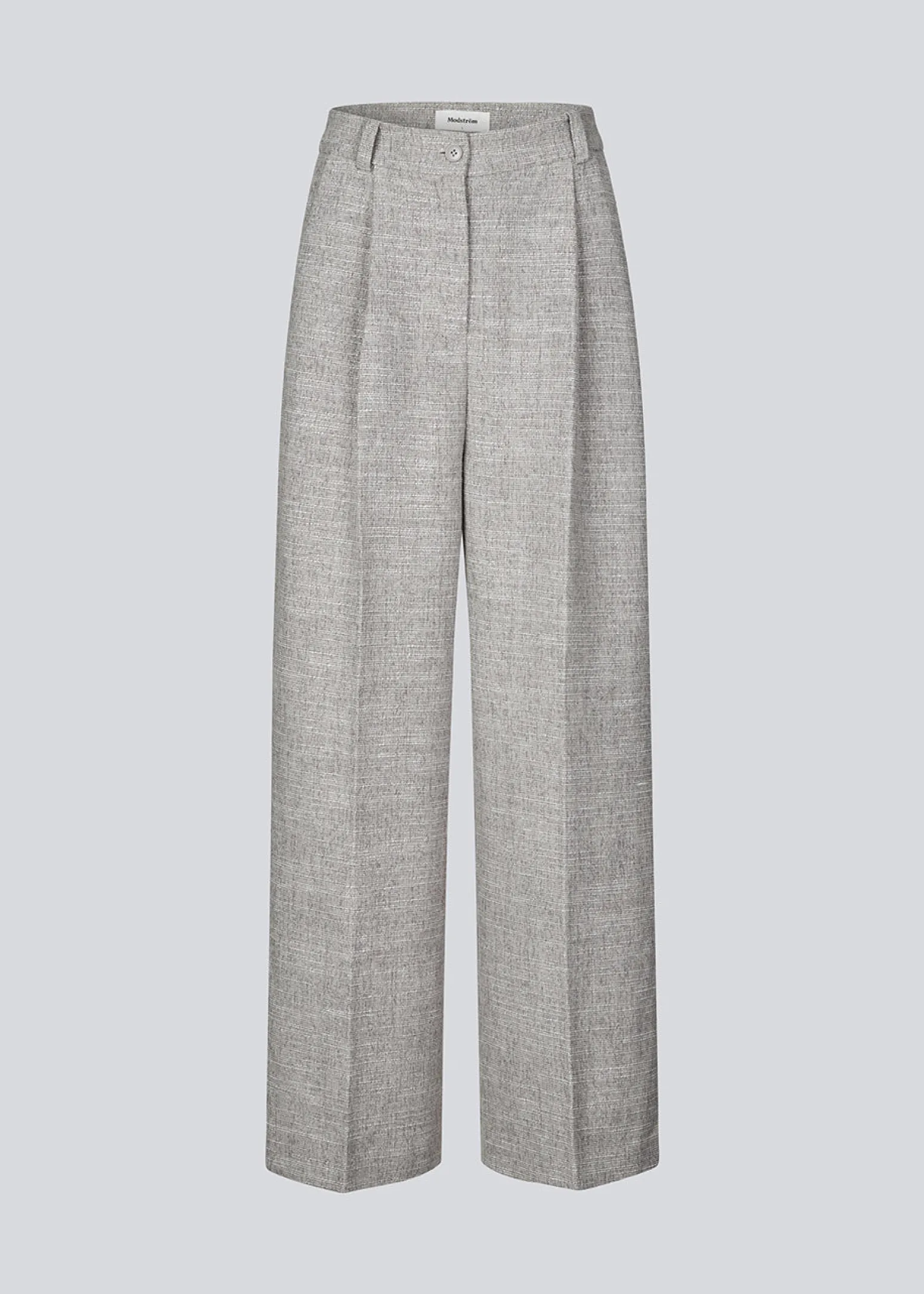Modström KieraMD pants - Grey Melange< Jakkesæt|Bukser