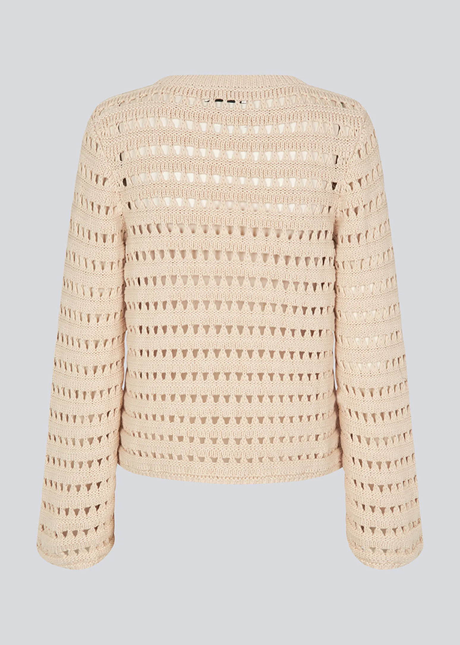 Modström KolbyMD o-neck - Summer Sand< Strik & Bluser