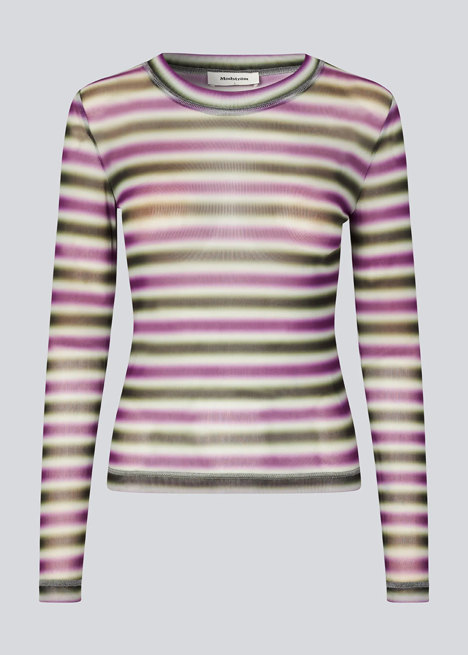 Modström KrewMD LS top - Stripe Cloud< Toppe