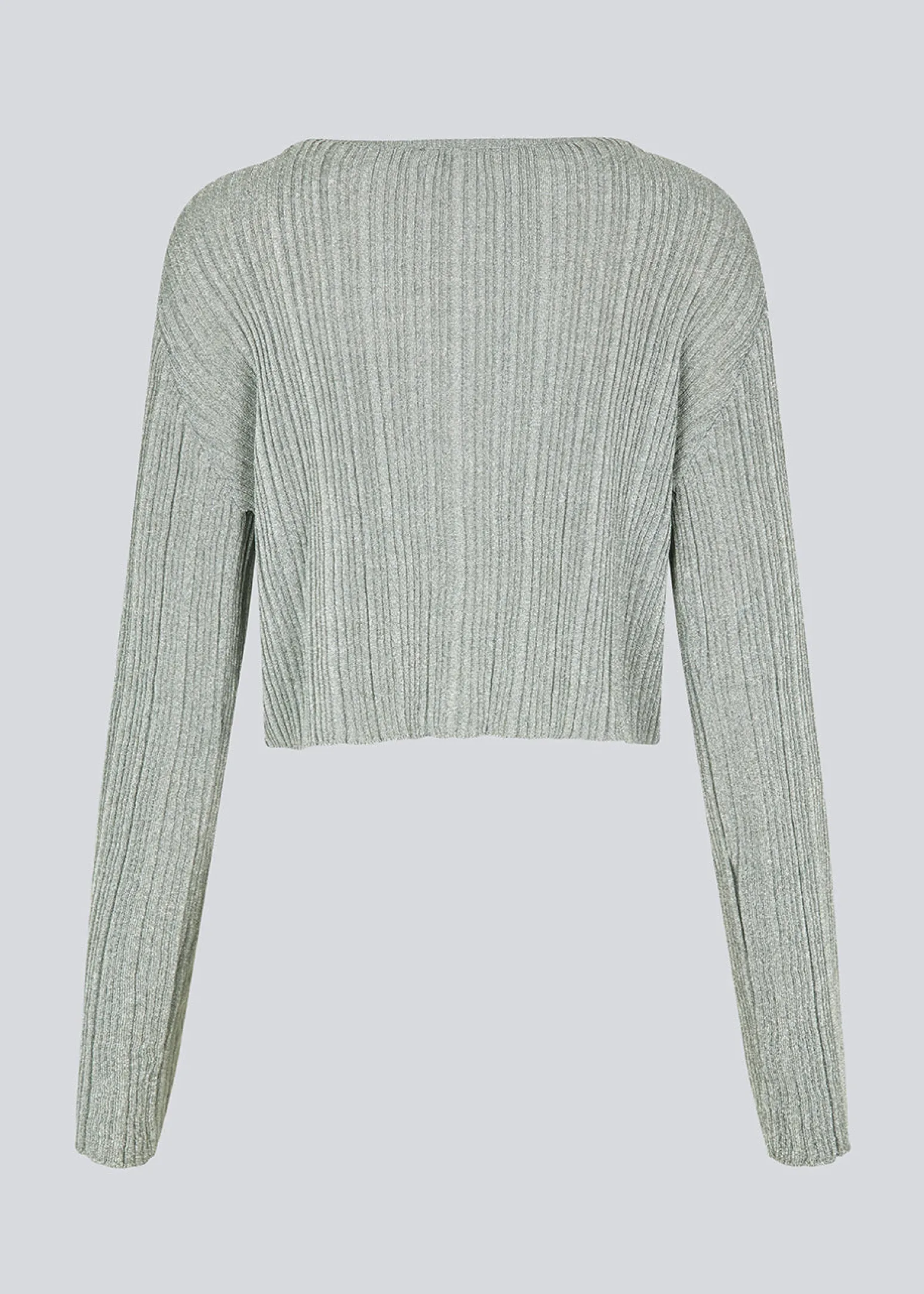Modström KristenMD cardigan - Silver Grey< Strik & Bluser