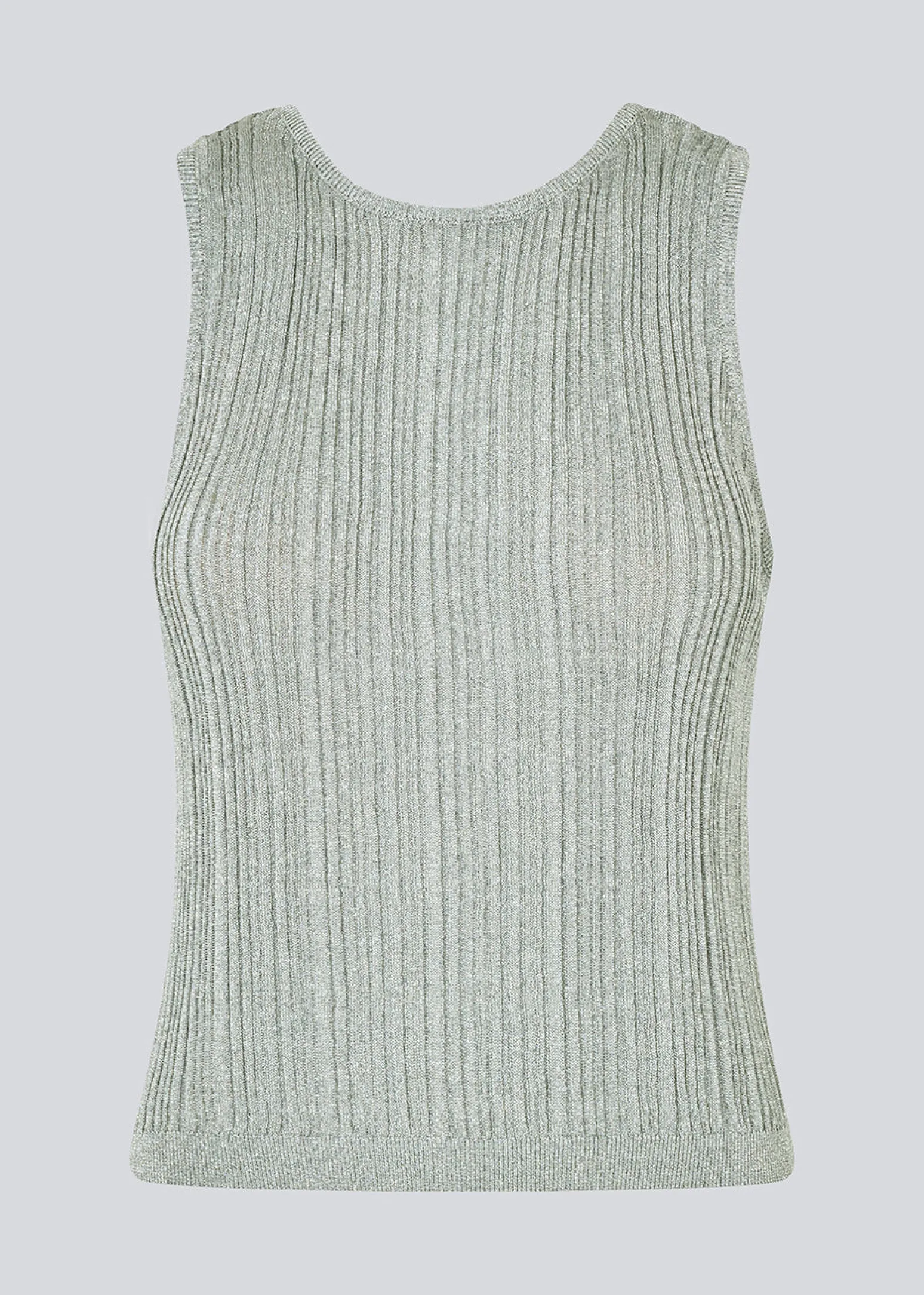 Modström KristenMD top - Silver Grey< Strik & Bluser