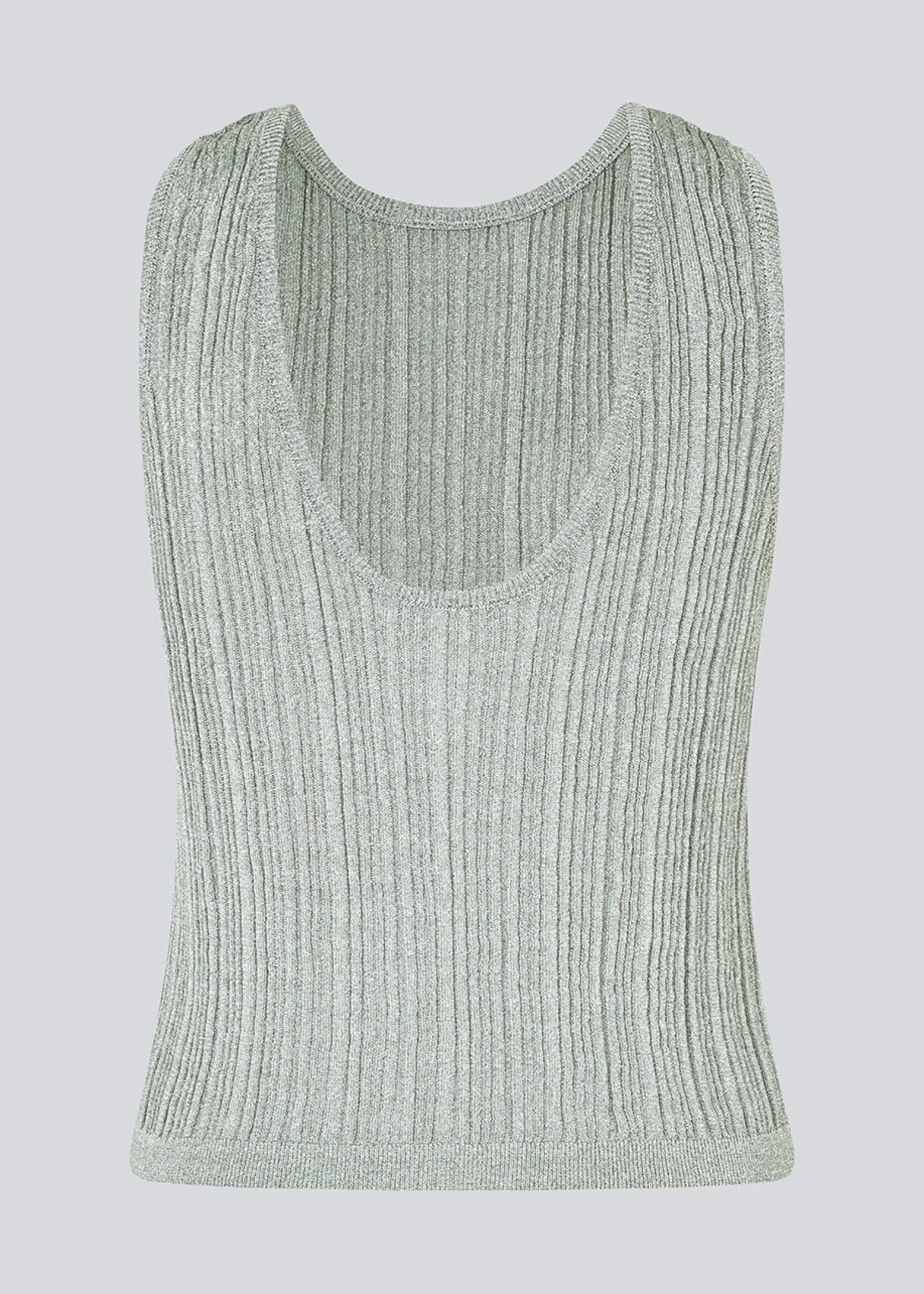 Modström KristenMD top - Silver Grey< Strik & Bluser