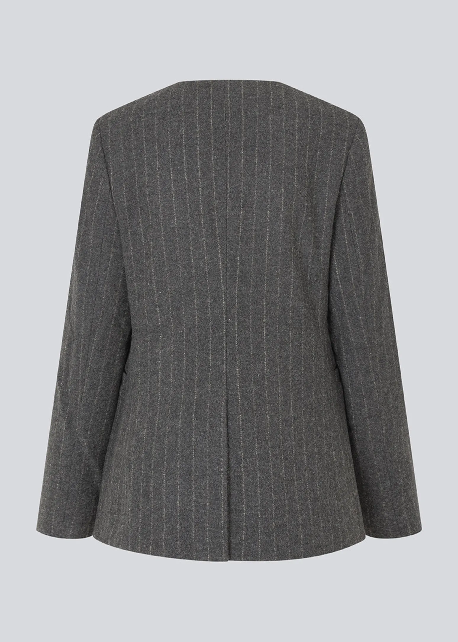 Modström KristolMD blazer - Dark Grey Pinstripe< Jakkesæt|Blazere