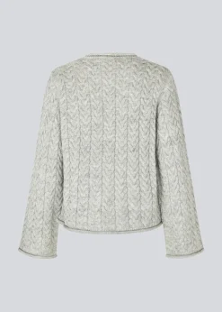 Modström KurtisMD o-neck - Grey Melange< Strik & Bluser