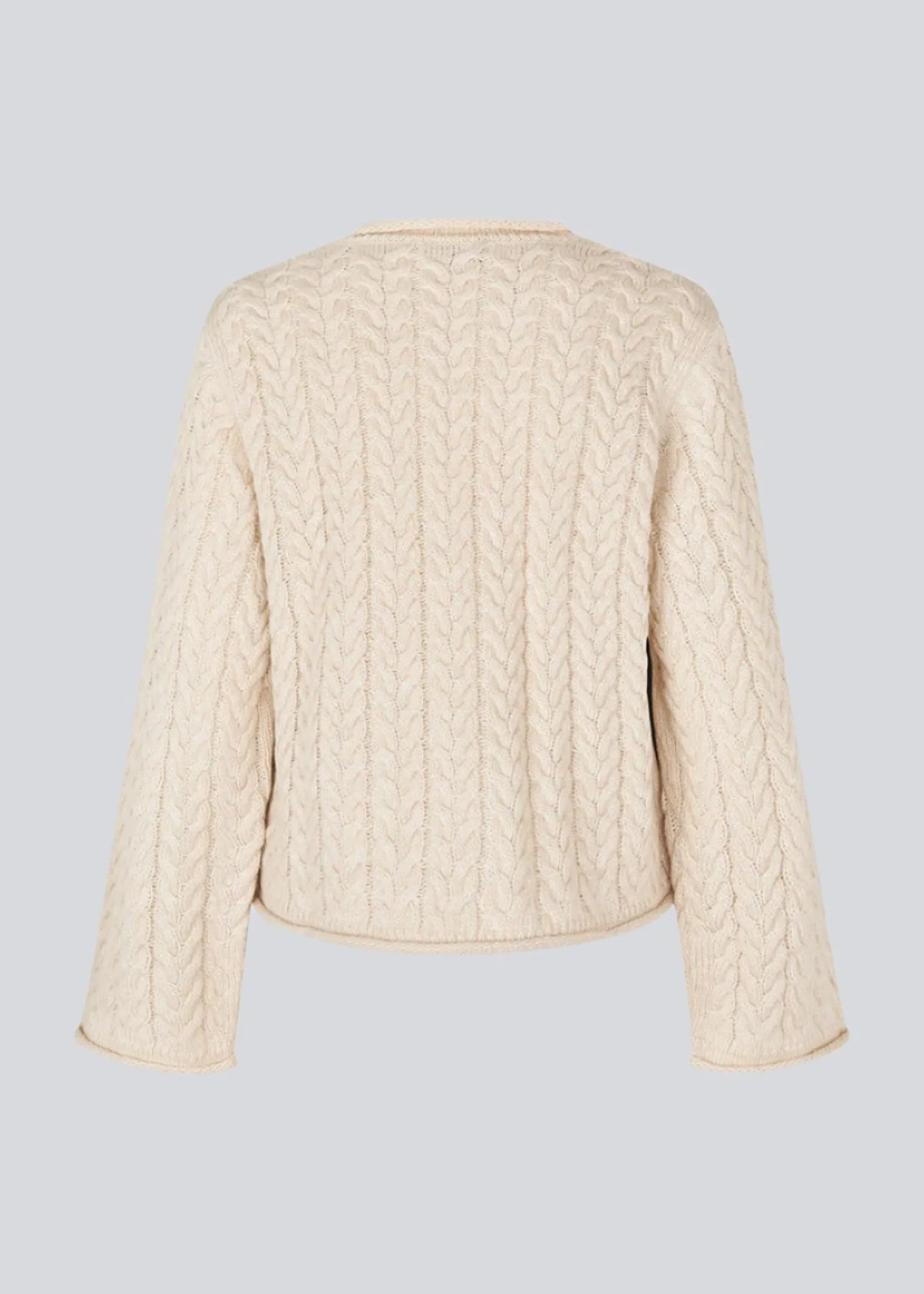 Modström KurtisMD o-neck - Summer Sand< Strik & Bluser