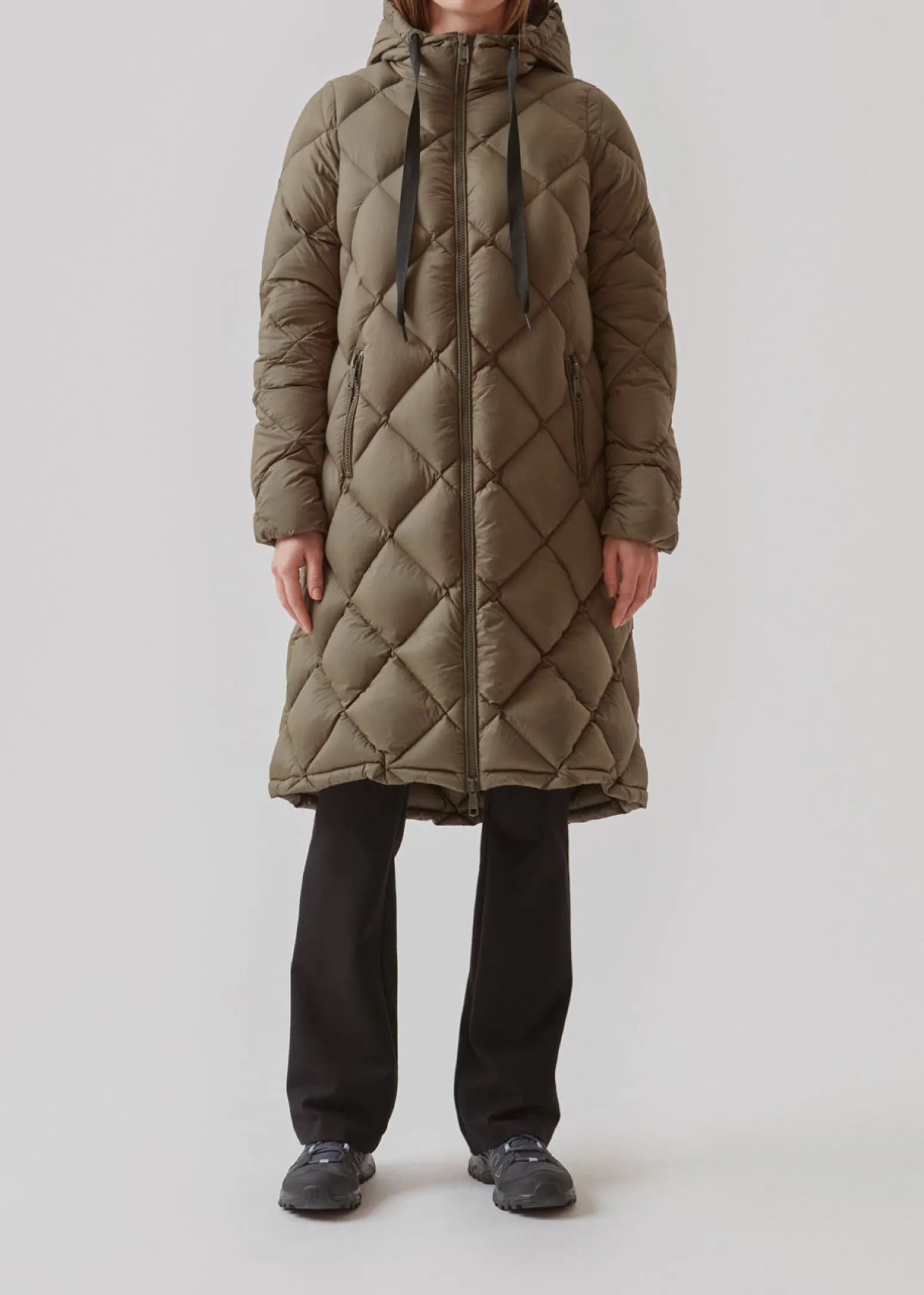Modström Kyra coat - Dark Army< Frakker & Jakker