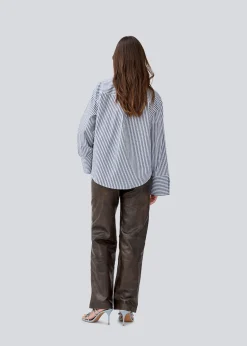 Modström LaineyMD shirt - Delicate blue stripe< Skjorter
