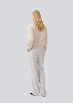Modström LenniMD cardigan - Beige melange< Strik & Bluser