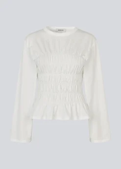 Modström LillieMD LS top - Soft White< Toppe