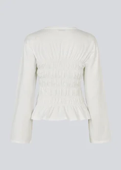 Modström LillieMD LS top - Soft White< Toppe
