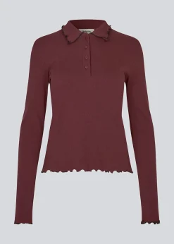 Modström Magdalonemd LS polo -< Toppe