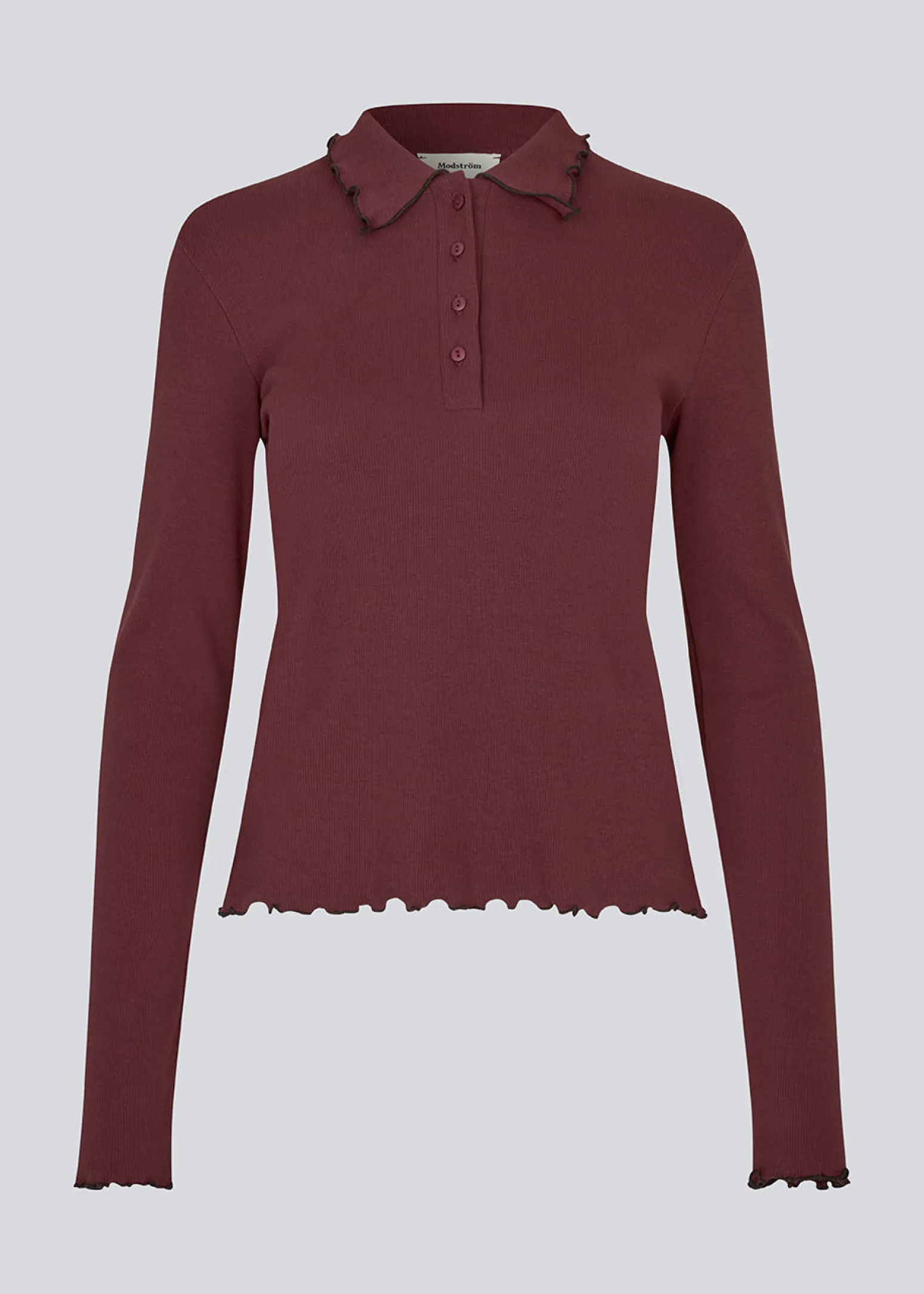 Modström Magdalonemd LS polo -< Toppe