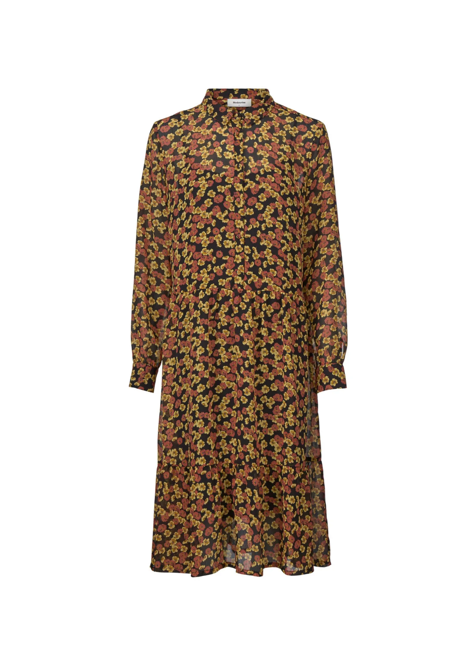 Modström Preloved Annabelle print dress, varen er en brugt style - Flower mix< Preloved