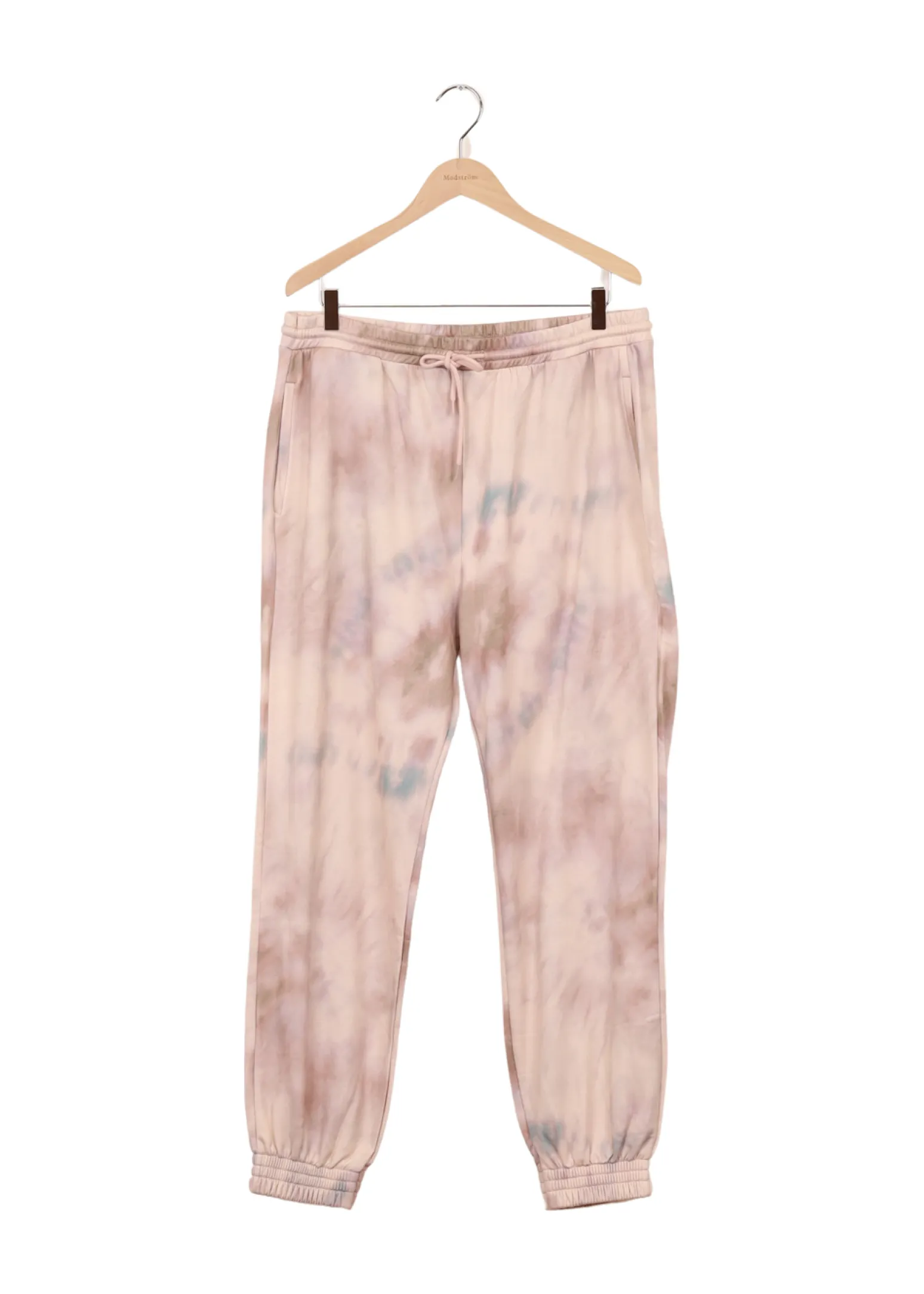 Modström Preloved Holly print pants - Sage Tie Dye< Preloved