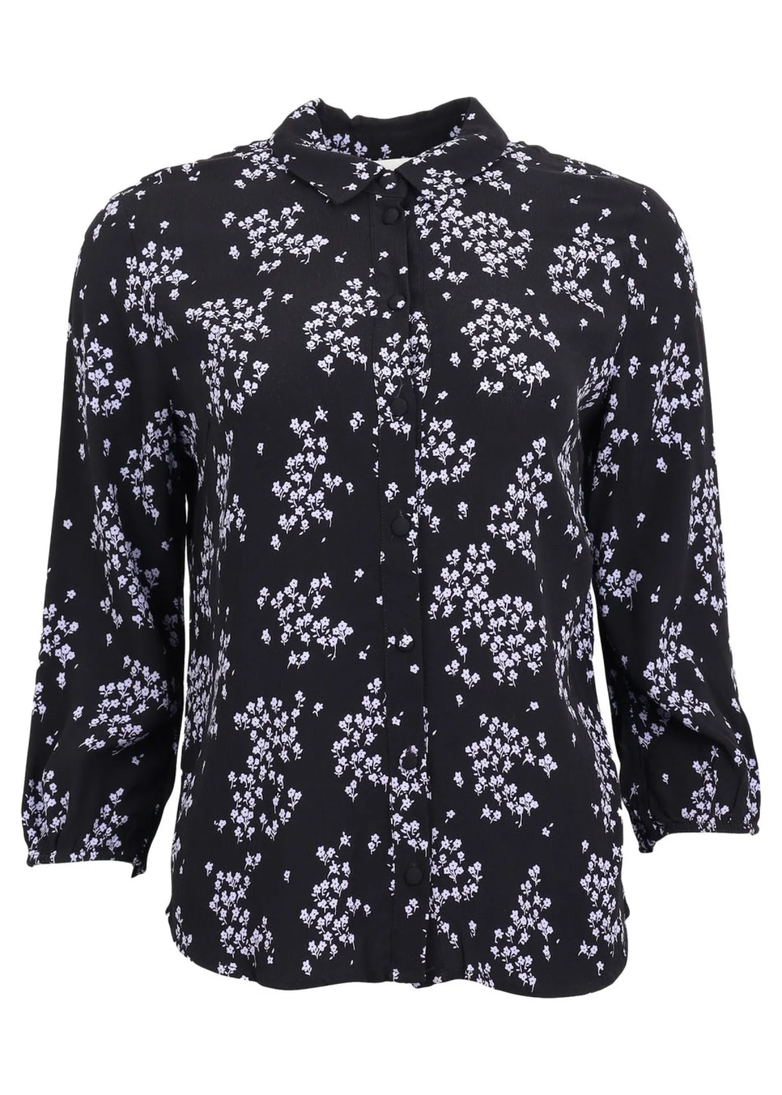 Modström Preloved Hunch print shirt, varen er en brugt style - Flower Pond< Preloved