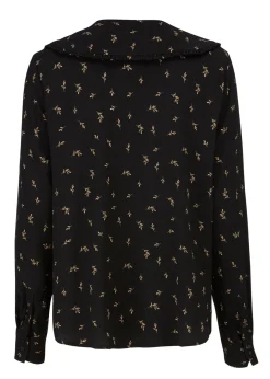 Modström Preloved Idalina print shirt, varen er en brugt style - Irish Bloom< Preloved