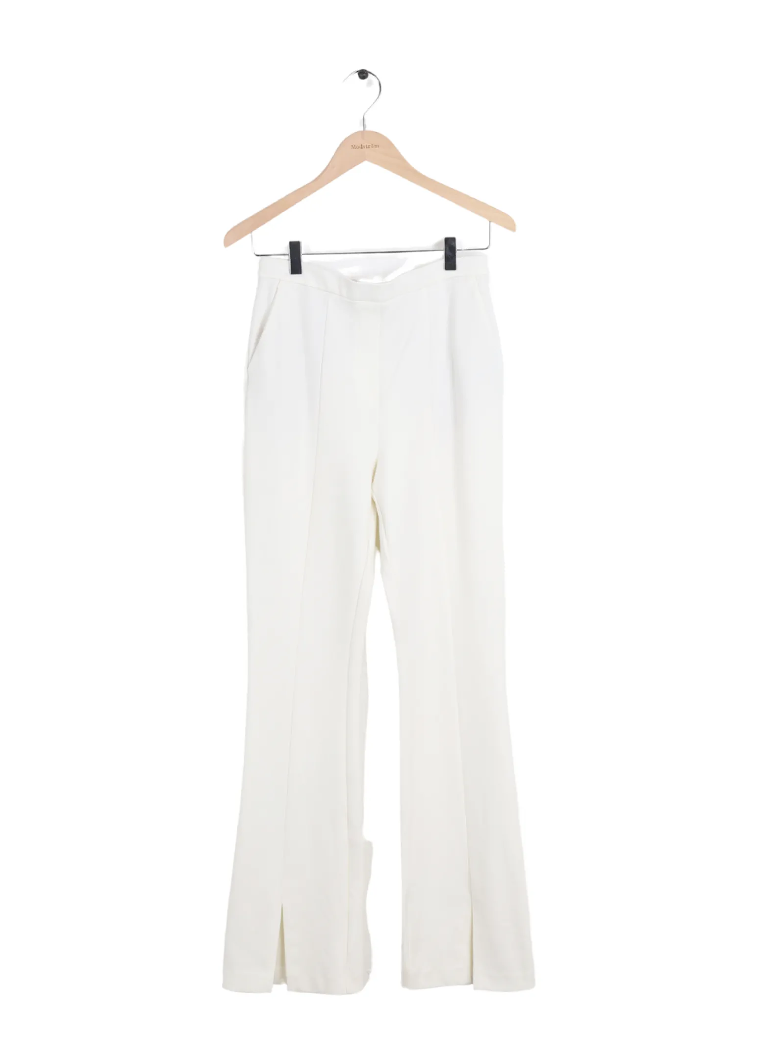 Modström Preloved TannyMD slit pants - Off White< Preloved