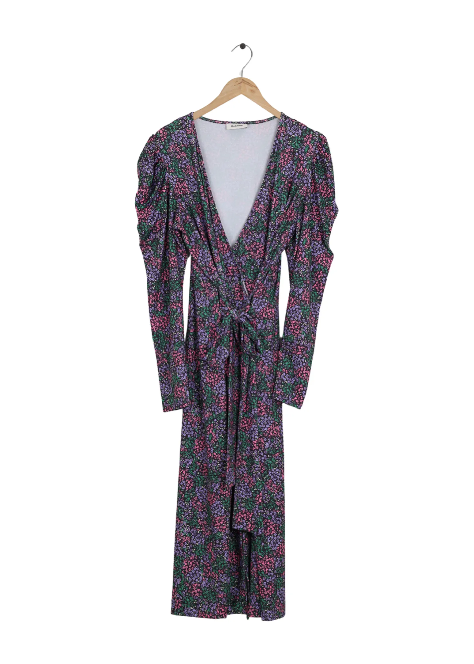 Modström Preloved TilloMD print wrap dress - Poetry Flower< Preloved