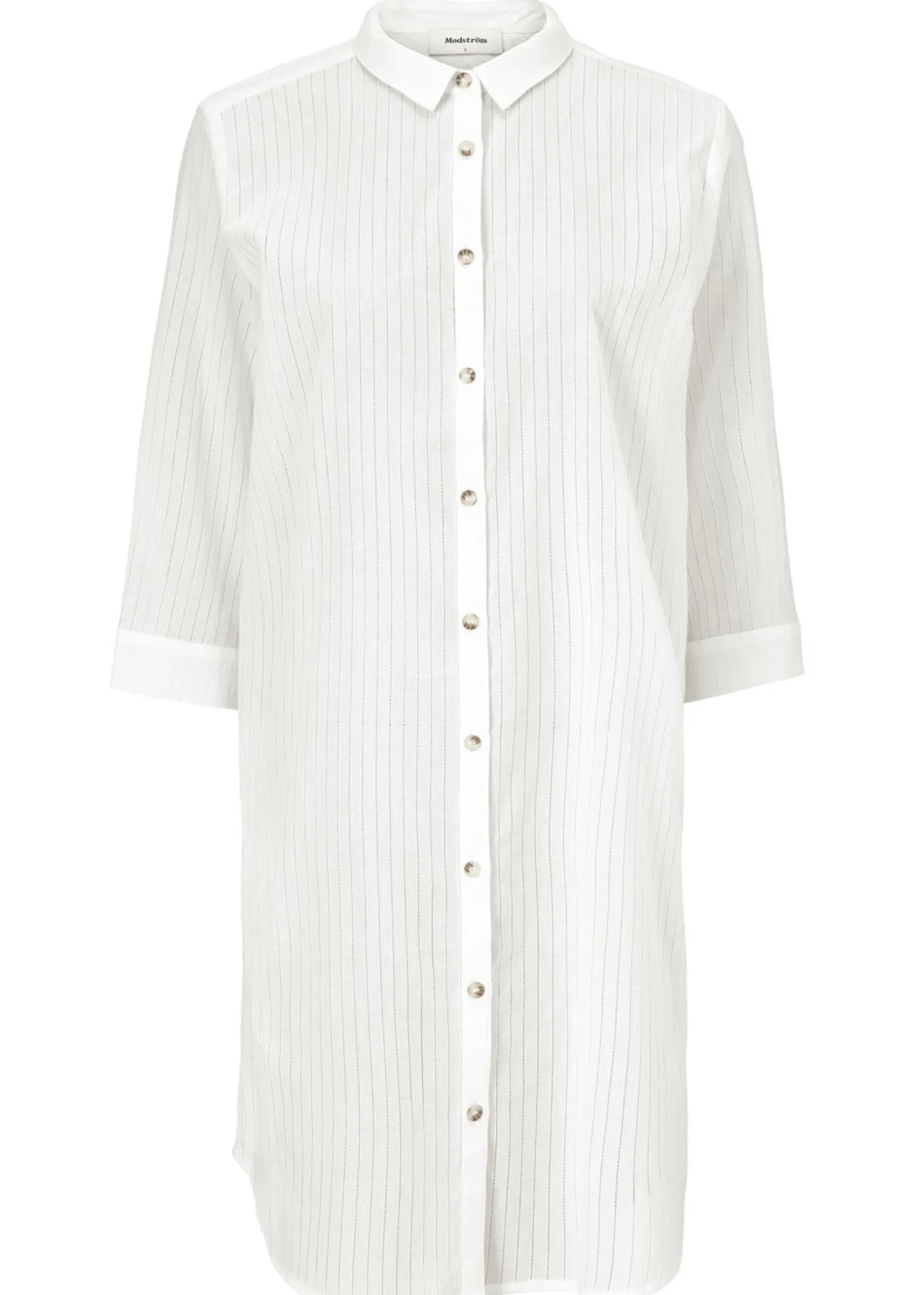 Modström Preloved Trade shirt, varen er en brugt style - Off white< Preloved