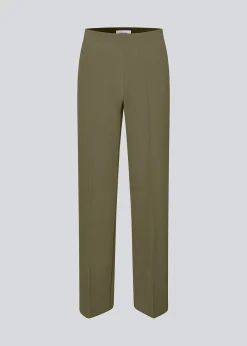 Modström Nelli pants - Dark Olive< Bukser