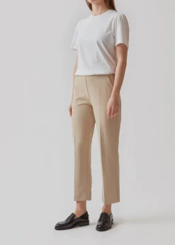 Modström NelliMD cropped pants - Powder Sand< Bukser
