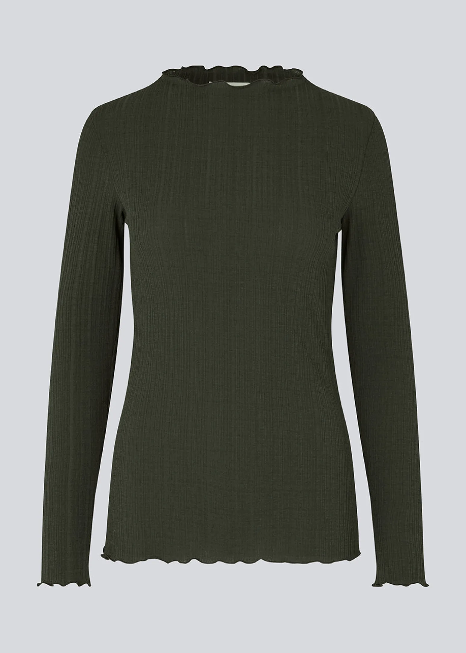 Modström OasisMD t-neck - Deep Pine< Toppe