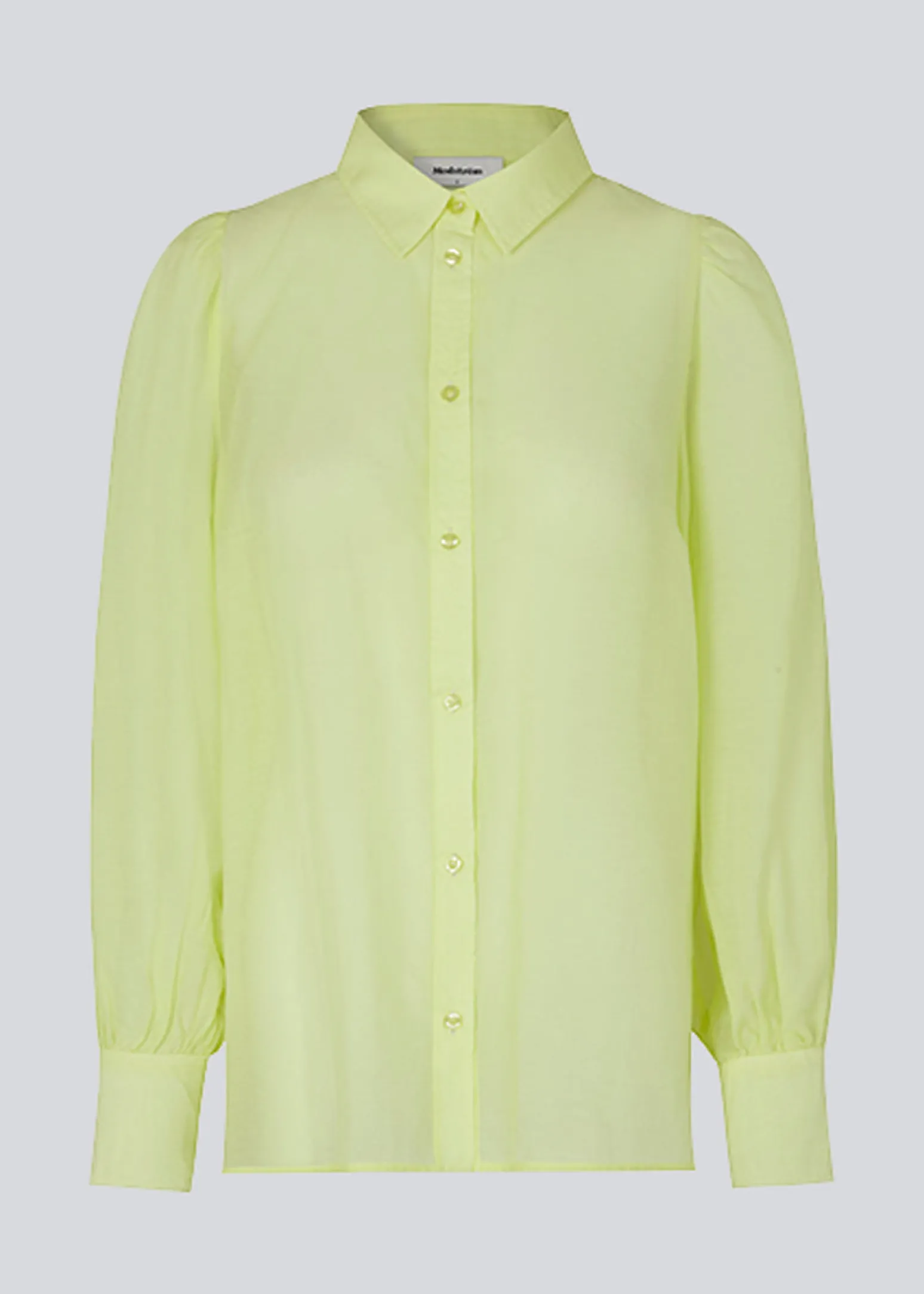 Modström OskarMD shirt - Yellow Pear< Skjorter