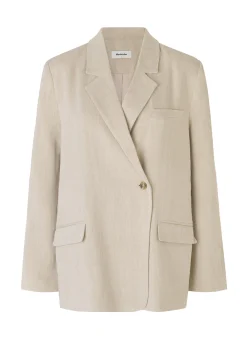 Modström ParkMD blazer - Cream Milk< Jakkesæt|Blazere