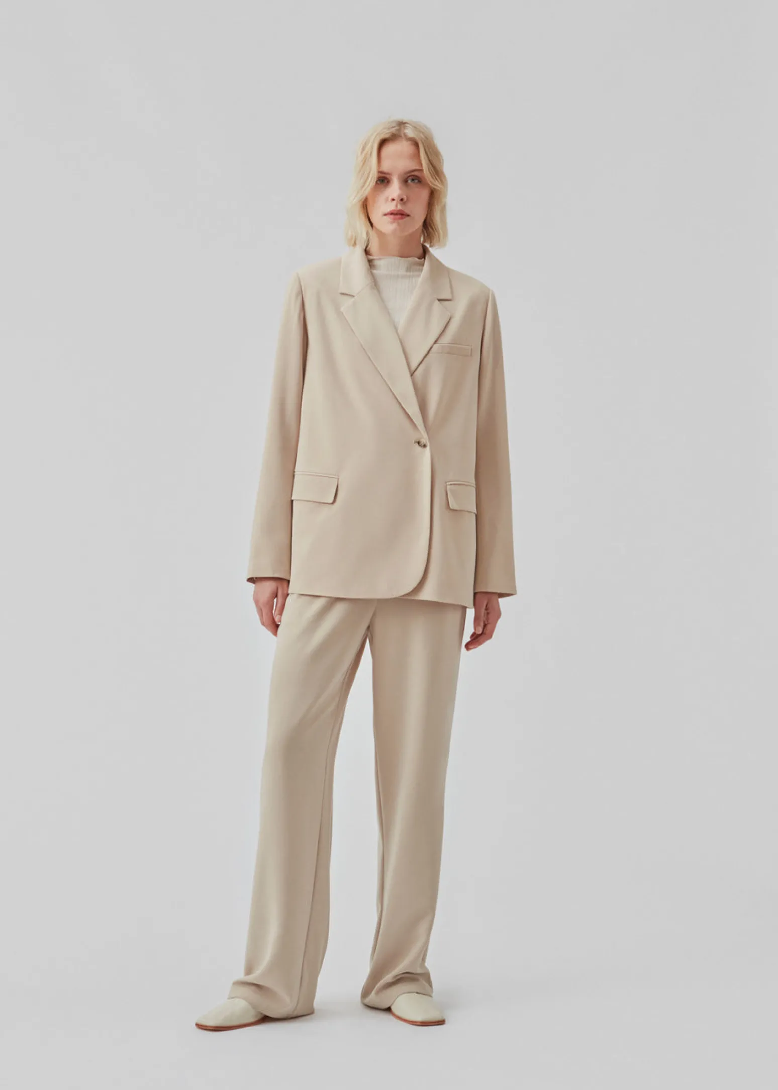 Modström PerryMD pants - Powder Sand< Bukser