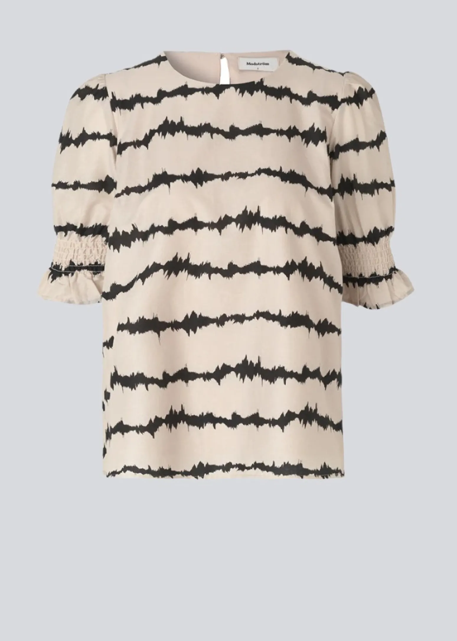 Modström PoemMD print top - Tie Dye Lines< Toppe