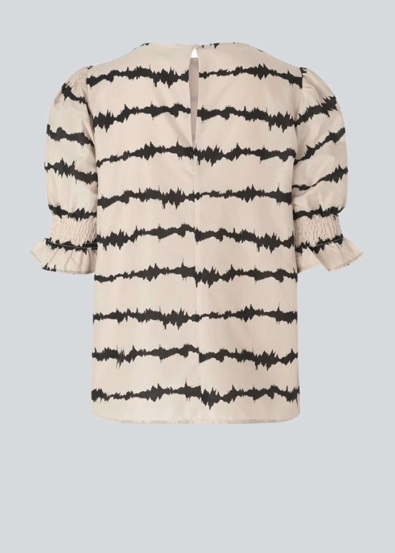 Modström PoemMD print top - Tie Dye Lines< Toppe
