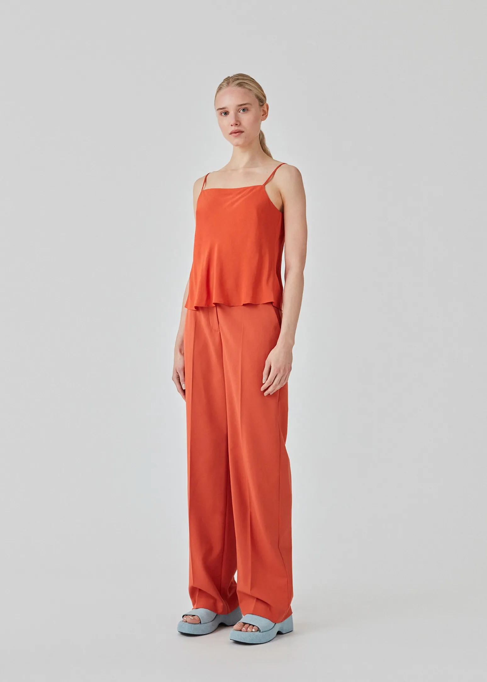Modström RavenMD strap top - Burnt Rose< Toppe