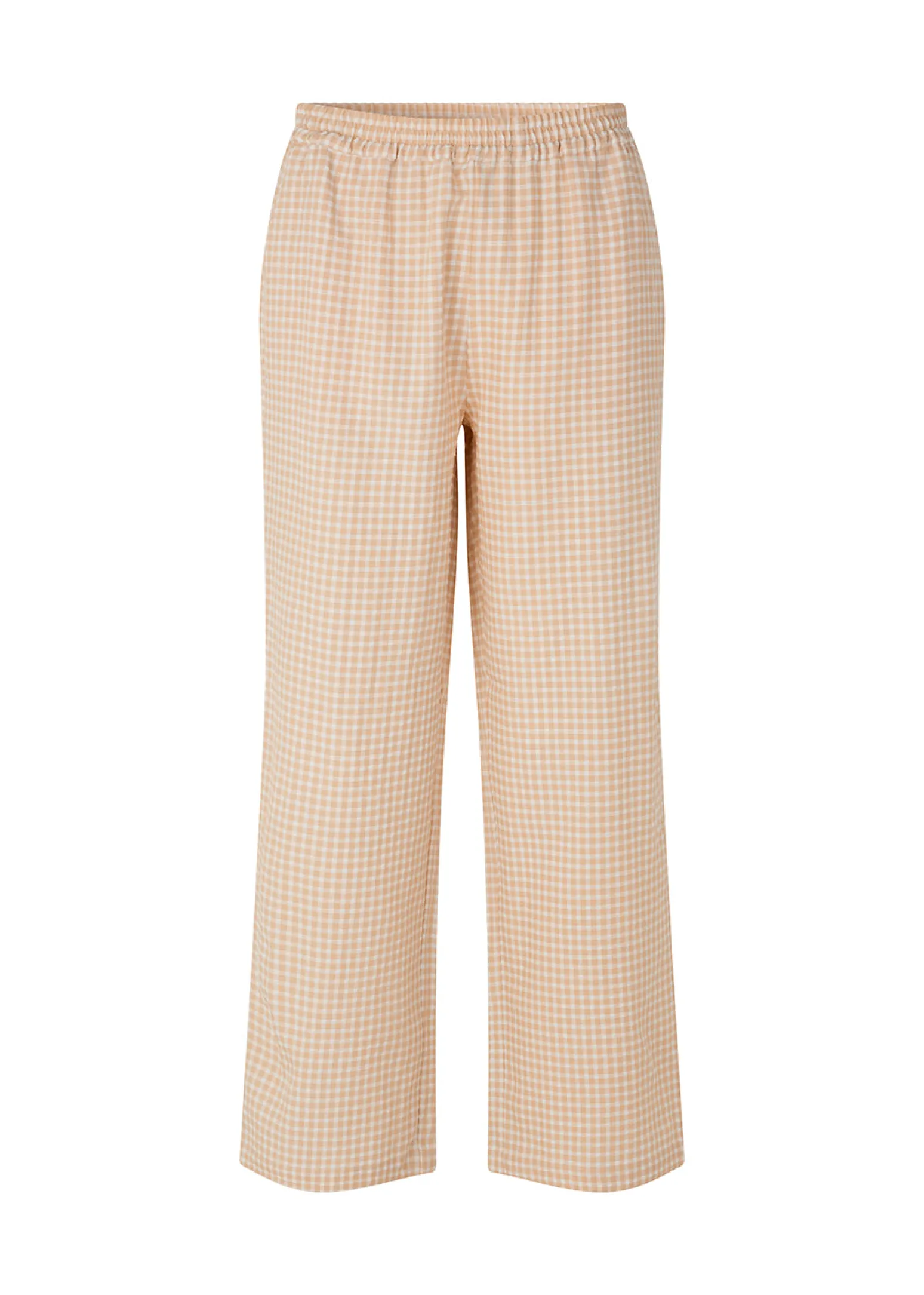 Modström RimmeMD pants - Beige Check< Bukser