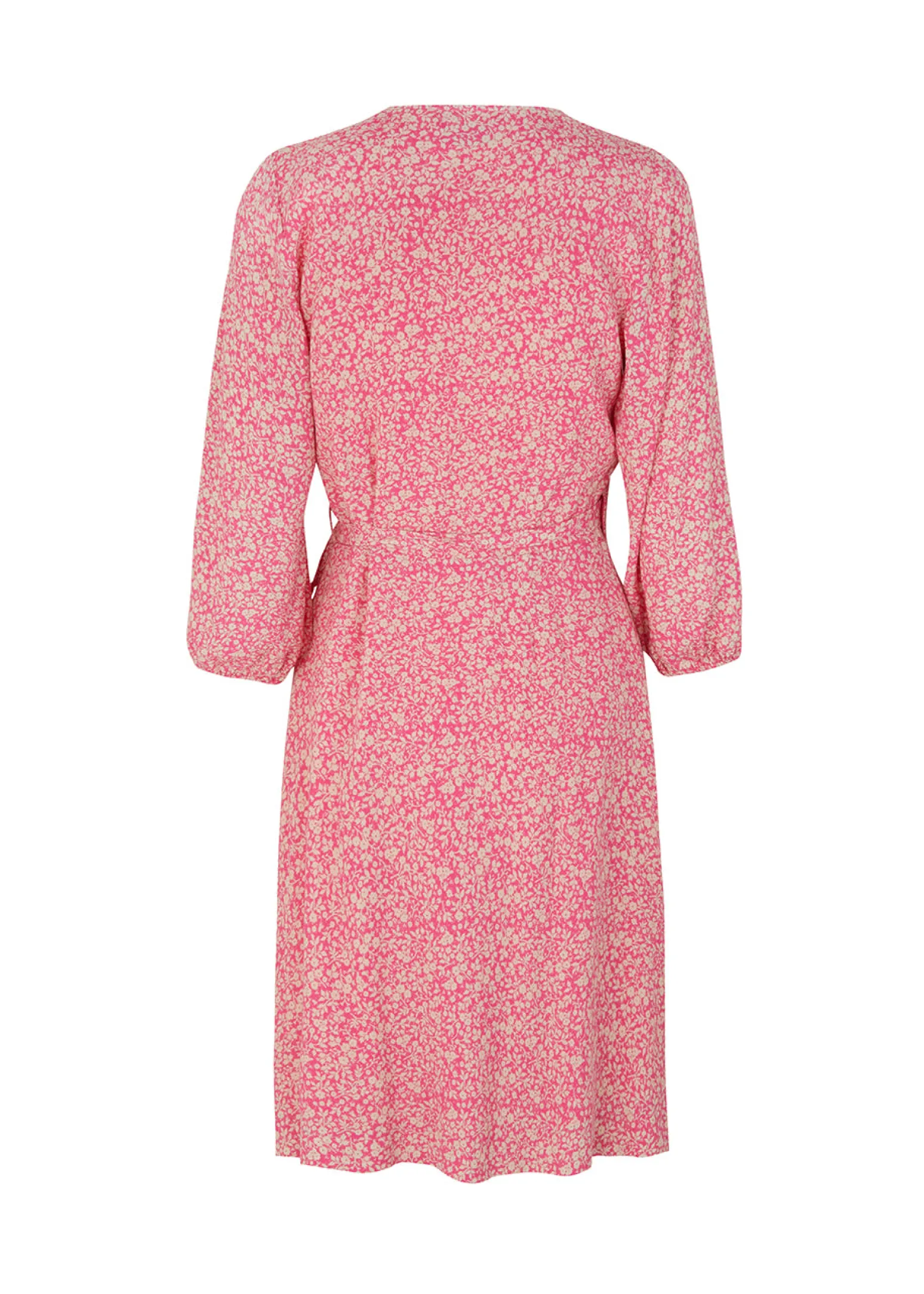 Modström RinnaMD print wrap dress - Taffy Fairytale Flower< Kjoler