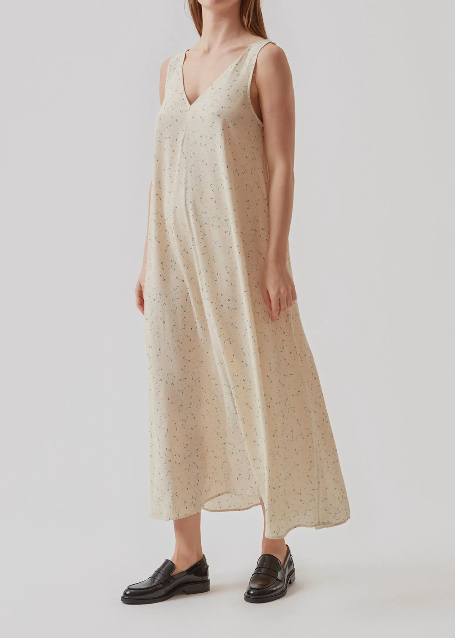 Modström RufusMD long print dress - Mini Topaz< Kjoler