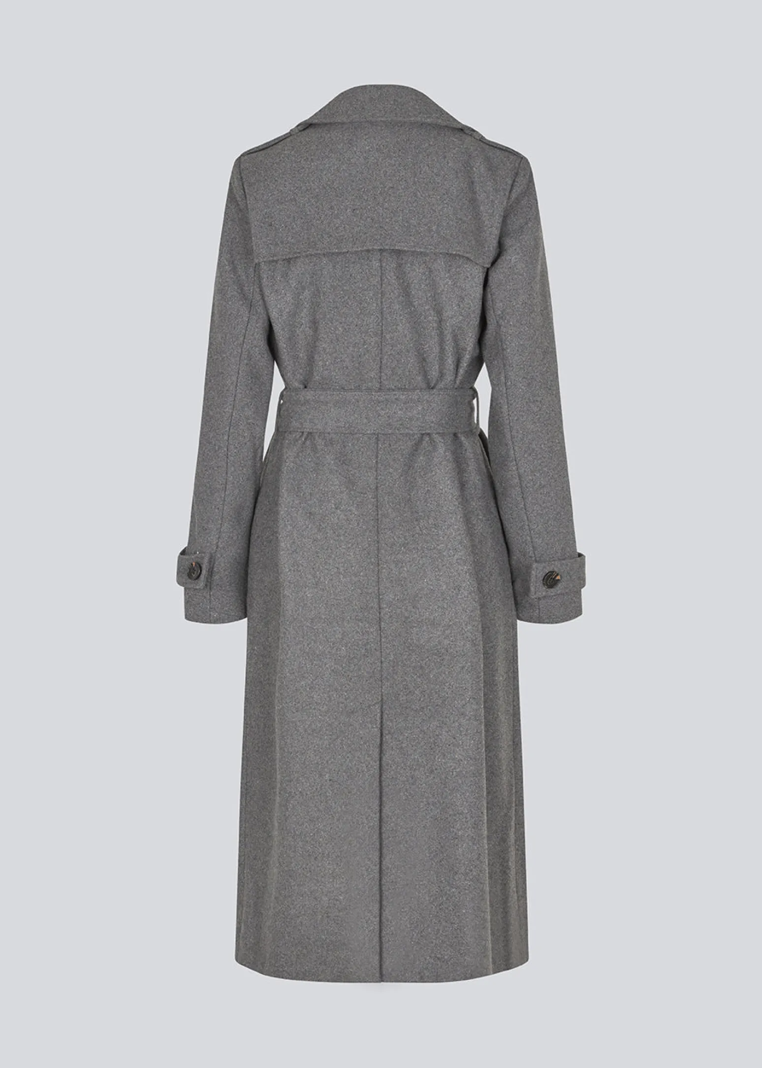 Modström ShayMD coat - Dark Grey Melange< Frakker & Jakker