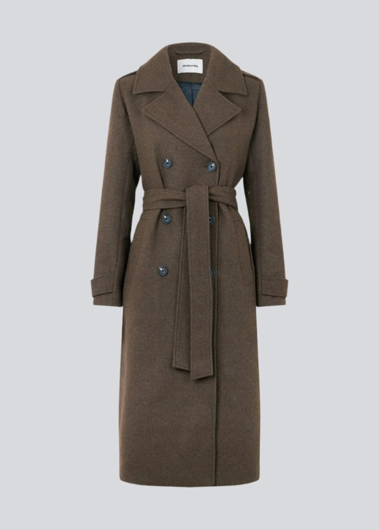 Modström ShayMD coat - Espresso Melange< Frakker & Jakker