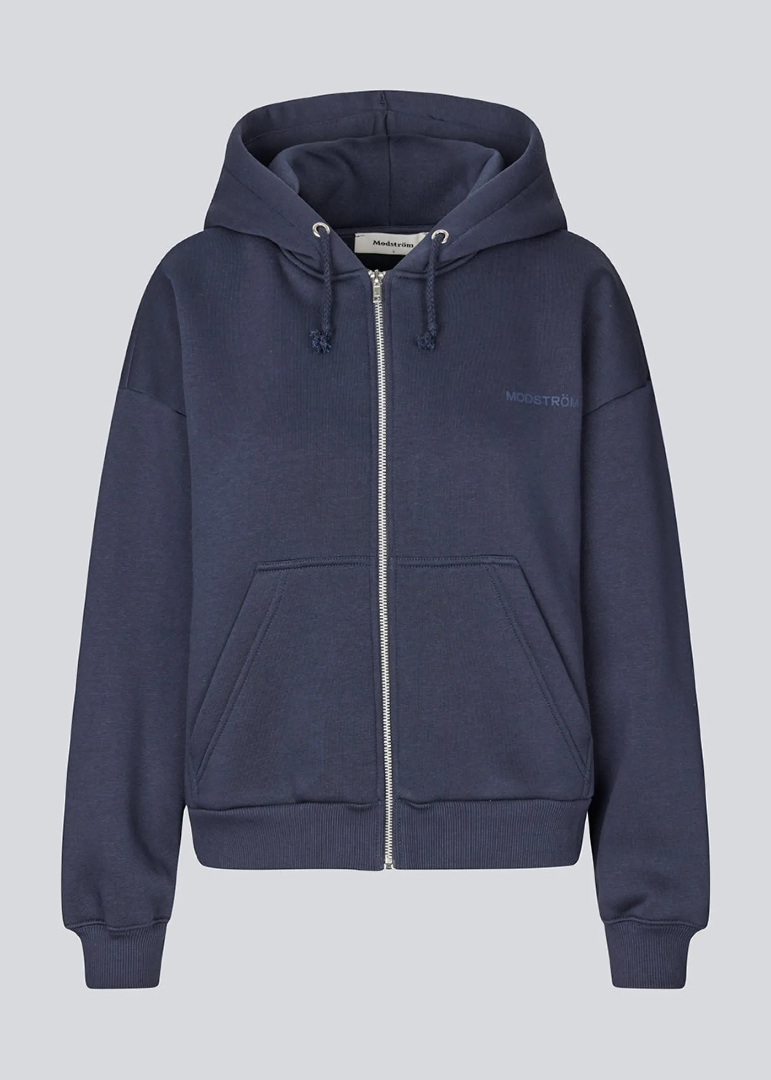 Modström TiaMD zip - Navy Sky< Basic|Sweatsuits