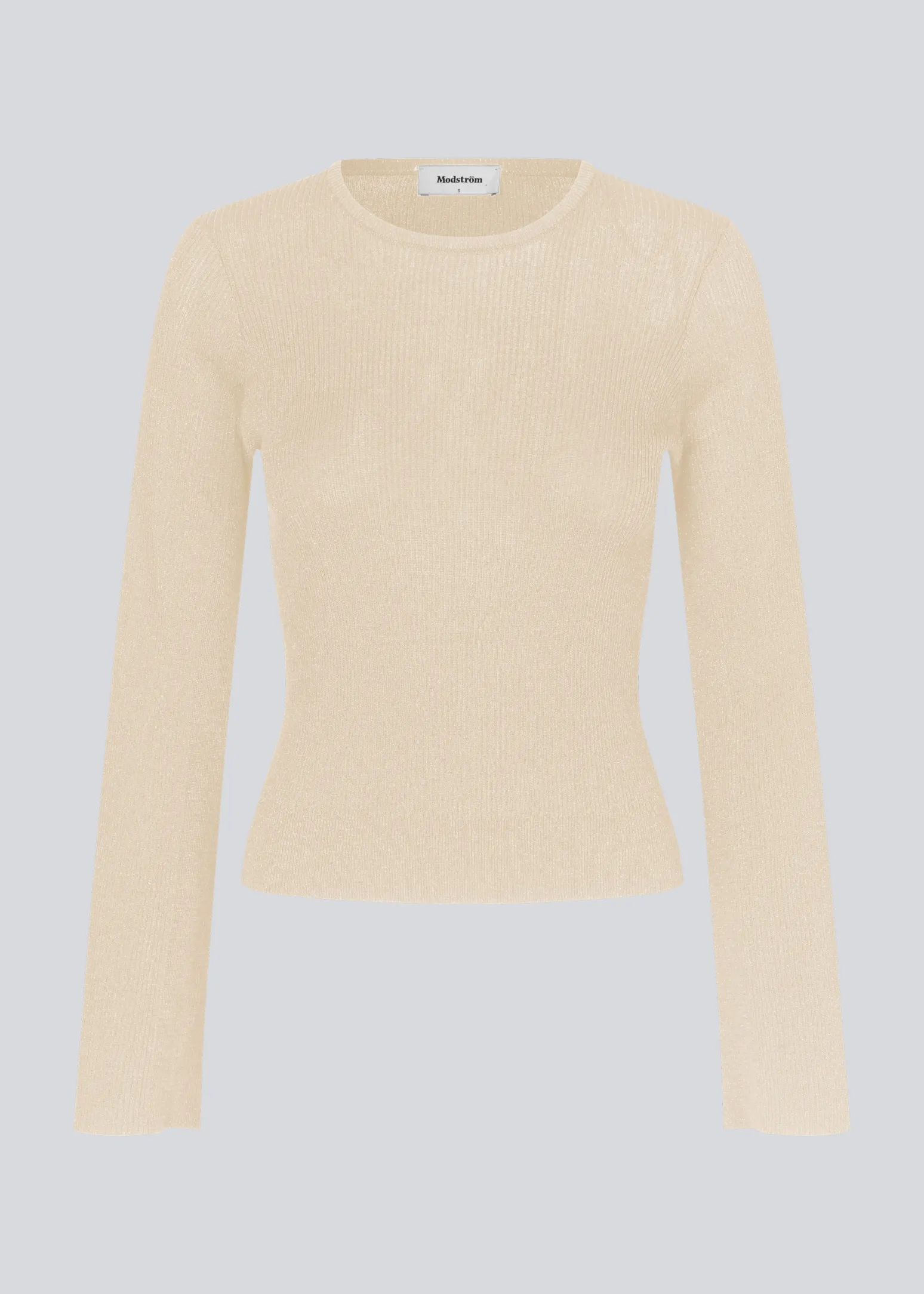 Modström TomMD o-neck - Summer Sand< Strik & Bluser