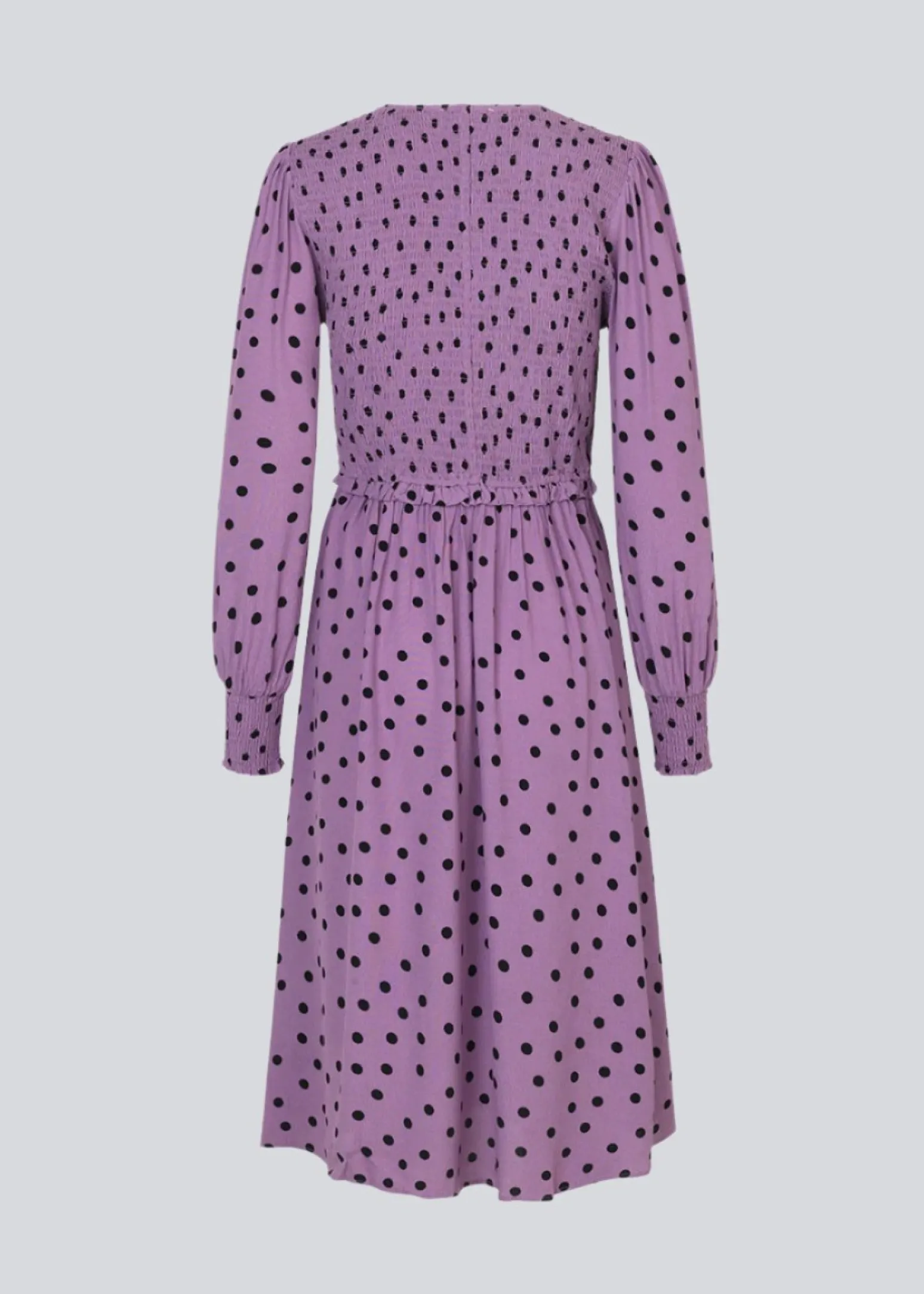 Modström Tomme print dress - Bold Dot Valerian< Kjoler