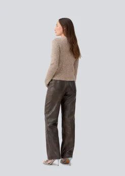 Modström TreeMD cardigan - Beige melange< Strik & Bluser