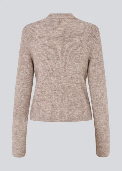 Modström TreeMD cardigan - Beige melange< Strik & Bluser