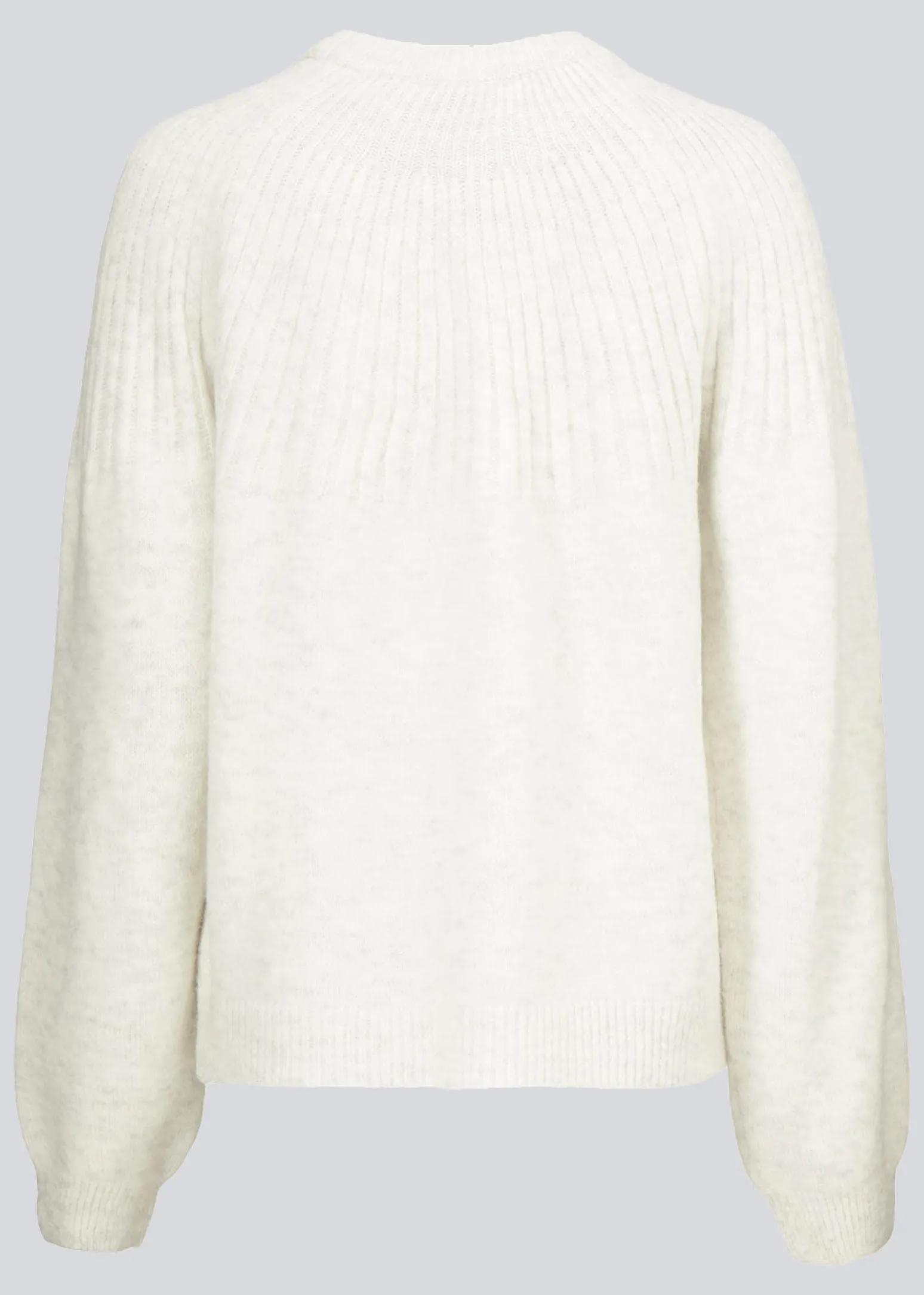 Modström Truce o-neck - Off White< Basic|Strik & Bluser