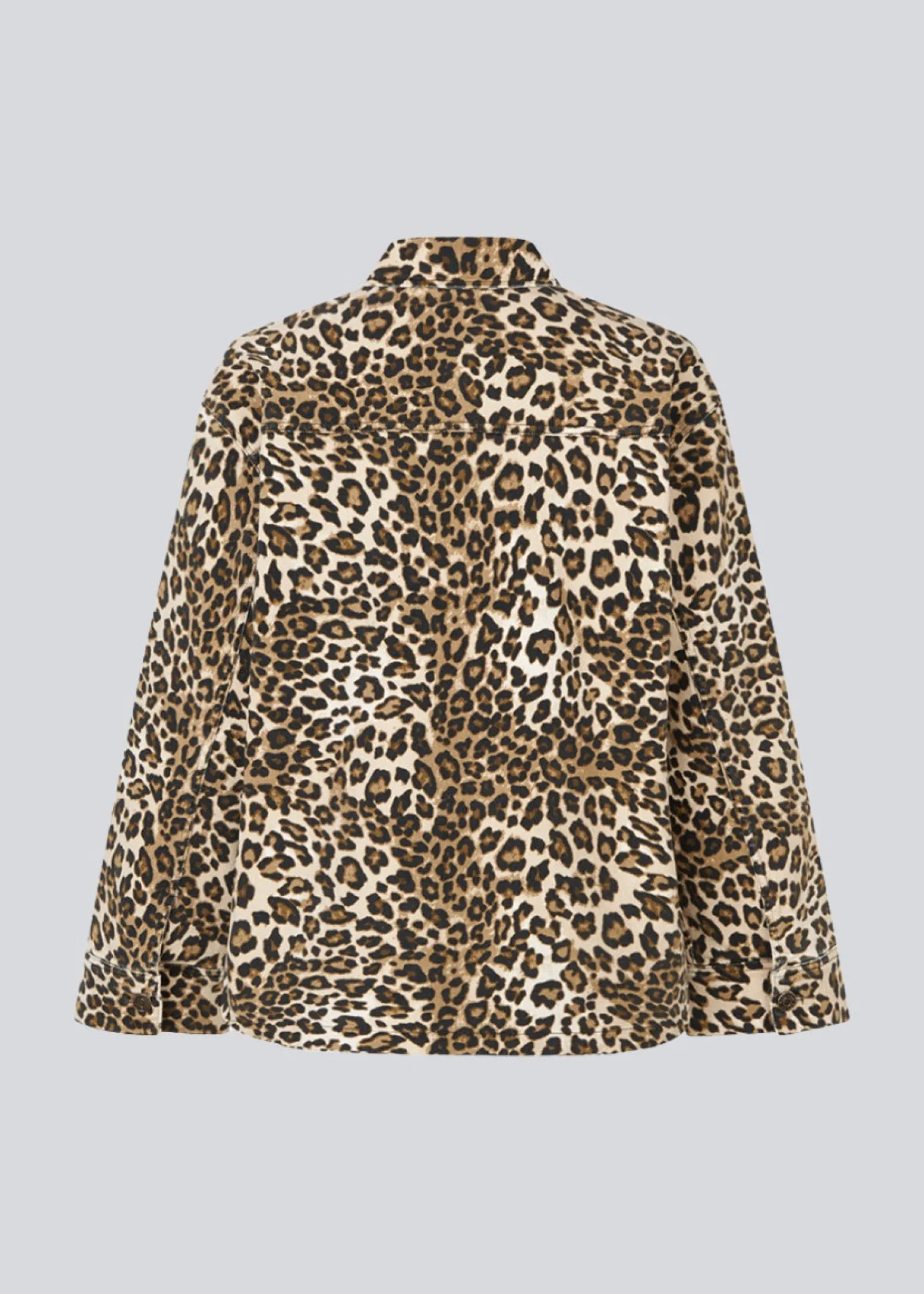 Modström TylinMD print jacket - Leo leo print< Leopard Print|Denim