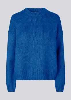 Modström Valentia o-neck - Bright Ocean< Strik & Bluser